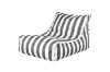 Picture of AIRYAURA Outdoor Bean Bag Lounger XL (White & Brown) - Cover Only