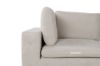 Picture of (FLOOR MODEL CLEARANCE) SUSSEX Memory Foam 4 Seat Extra Large Sofa with Ottoman (Light Grey) 