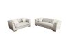 Picture of MALMO Velvet Sofa Range with Pillows (Beige) - 2 Seater