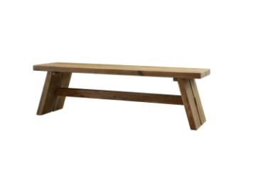 Picture of BLOX 100% Reclaimed Pine Wood Dining Bench (150x45cm)