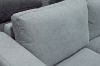 Picture of HUGO Feather Filled Sectional Fabric Sofa | Dust, Water & Oil Resistant (Light Grey)