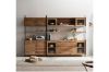 Picture of ELMORE Reclaimed Pine Wood Cabinet Shelf/Display Cabinet (190x99cm)