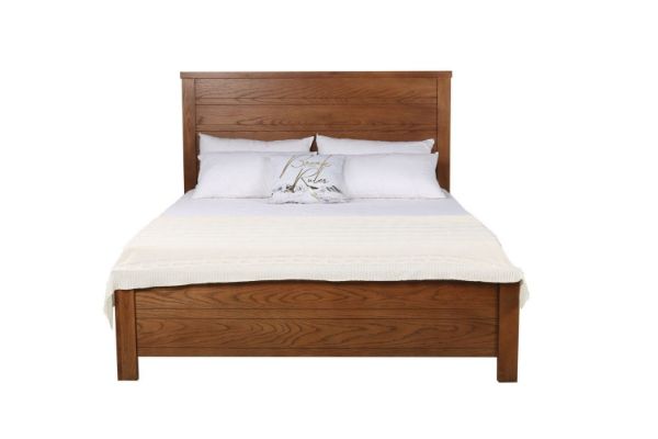 Picture of AURELIUS Queen/King Oak Bed Frame