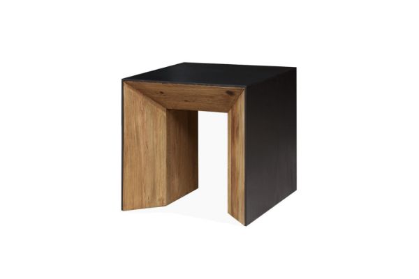 Picture of BETA Reclaimed Pine Wood Side Table (60x60cm)