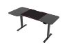 Picture of MATRIX 160 Electric L-Shape Height Adjustable Standing Desk with Jumbo Mouse Pad (Black)