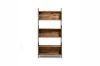 Picture of ELMORE 190cmx90cm Reclaimed Pine Wood Narrow Iron Shelf