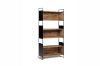 Picture of ELMORE 190cmx90cm Reclaimed Pine Wood Narrow Iron Shelf