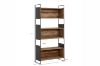 Picture of ELMORE 190cmx90cm Reclaimed Pine Wood Narrow Iron Shelf