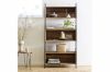 Picture of ELMORE 190cmx90cm Reclaimed Pine Wood Narrow Iron Shelf