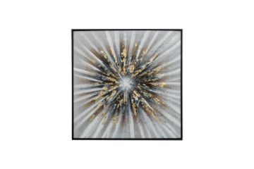 Picture of H84 Canvas Print Wall Art With Black Frame (80x80cm)