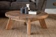 Picture of TRAVER D90 100% Reclaimed Pine Wood Round Coffee Table