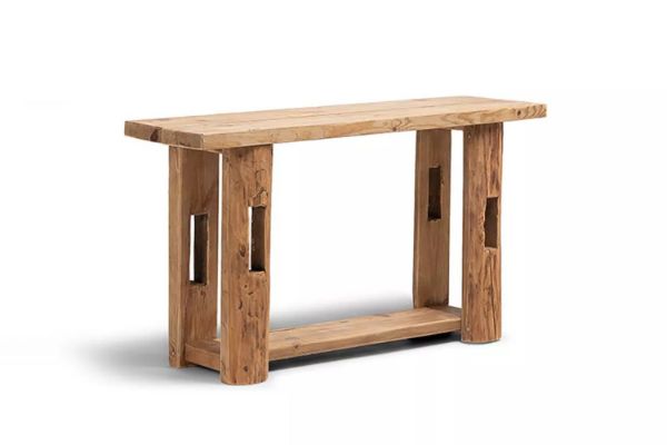 Picture of HOMER 100% Reclaimed Pine Wood Console Table (140x76cm)