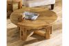 Picture of HOMER 100% Reclaimed Pine Wood Round Coffee Table (90x90cm)