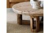 Picture of HOMER 100% Reclaimed Pine Wood Round Coffee Table (90x90cm)