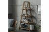 Picture of ELMORE 100% Reclaimed Pine Wood Scandi 4-Tier Triangular Shelf (183x120cm)