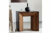 Picture of BETA Reclaimed Pine Wood Side Table (60x60cm)