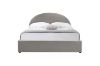 Picture of HOFFMAN Fabric Bed Frame with Gas Lift Storage (Grey) - Queen