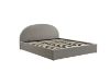 Picture of HOFFMAN Fabric Bed Frame with Gas Lift Storage (Grey) - Queen