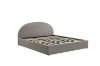 Picture of HOFFMAN Fabric Super King Size Bed Frame with Gas Lift Storage (Grey) 