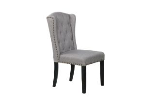 Picture of PROVENCE Fabric Dining Chair (Grey) - Each