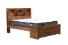 Picture of (FLOOR MODEL CLEARANCE)  MALAGA Storage Bed Frame in Queen Size (Brown)
