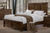 Picture of (FLOOR MODEL CLEARANCE) VENTURA Solid Oak Queen Size Bed Frame