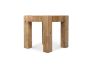 Picture of TRAVER 100% Reclaimed Pine Wood End Table (54x54cm)