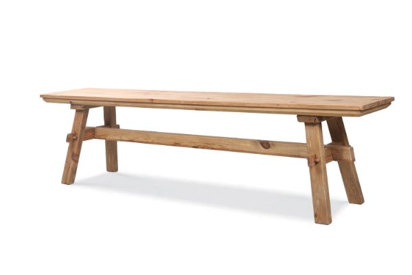 Picture of SHEETA 100% Reclaimed Pine Wood Dining Bench (180x35cm)