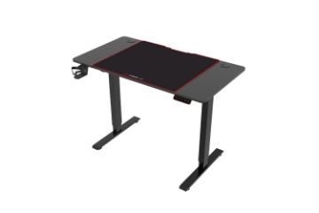 Picture of MATRIX 120 Electric Height Adjustable Desk with Jumbo Mouse Pad (Black)