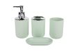 Picture of HOUSEHOLD Bathroom Accessories (Green) - 4-Piece Set	