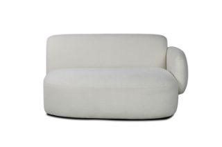 Picture of SUMMIT Fabric Modular Corner Sofa (White) - Right Facing Chaise	