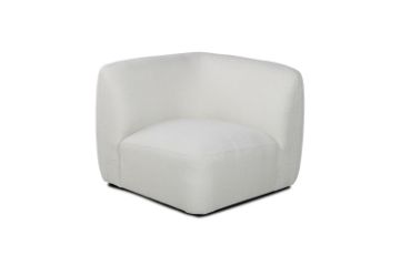 Picture of SUMMIT Fabric Modular Corner Sofa (White) - Corner 