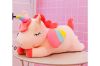 Picture of CUTE RAINBOW Big/Small with Winged Unicorn Plush Toy Cushion (Pink/White/Green)