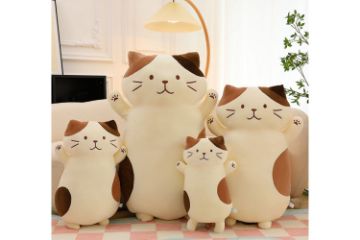 Picture of CUTE CHEESE CAT Plush Cushion - Small