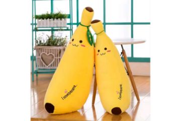 Picture of STUFFED BANANA Long/Short Plush Cushion Toy