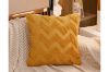 Picture of FLUFFY Embroidery Pillow Cushion with Inner Assorted (45x45cm) - Ginger Yellow