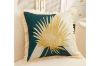 Picture of GOLDEN Leaf Fringe Trim Cushions with Inner (45cmx45cm)