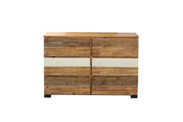 Picture of LEAMAN 6-Drawer Dresser Only (Solid Acacia Wood)