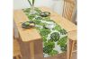 Picture of SINGLE-SIDED Printed Table Runner/Bed Runner (Monstera Leaves) - 33cmx180cm