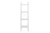 Picture of AIDEN 136cmx35cm Narrow 4-Tier Shelf (White)