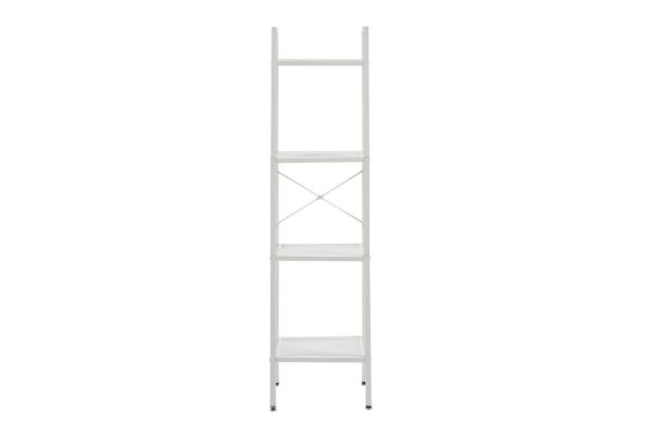 Picture of AIDEN 136cmx35cm Narrow 4-Tier Shelf (White)