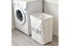 Picture of SQUARE BOX 40x30x60cm Laundry Basket (White)