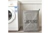 Picture of SQUARE BOX 40x30x60cm Laundry Basket (Dark Grey)