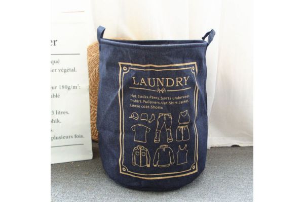 Picture of DENIM PRINTING 40x50cm Laundry Basket