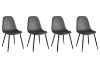 Picture of HASAN Velvet Dining Chair  - 4 Chairs in 1 Carton