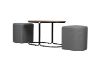 Picture of IRENE 3PC Coffee Table with 2 Stools