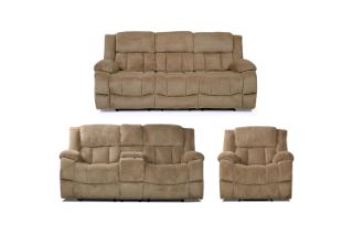 Picture of MAKO Fabric Reclining Sofa - 1R + 2RRC + 3RR