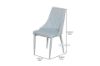 Picture of (FLOOR MODEL CLEARANCE) HUTCH Fabric Dining Chair (Blue)