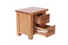 Picture of (FLOOR MODEL CLEARANCE) UMBRIA Mindi Wood 2-Drawer Bedside Table 