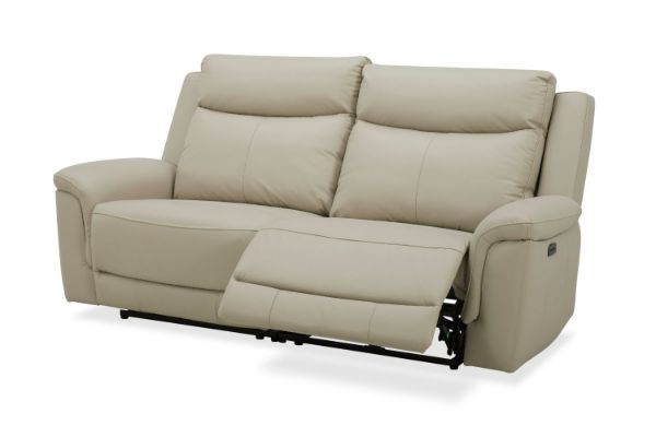 Picture of MOONLIT Genuine Leather Recliner Sofa Range - 3 Seat Sofa (3RR Power Recliner)